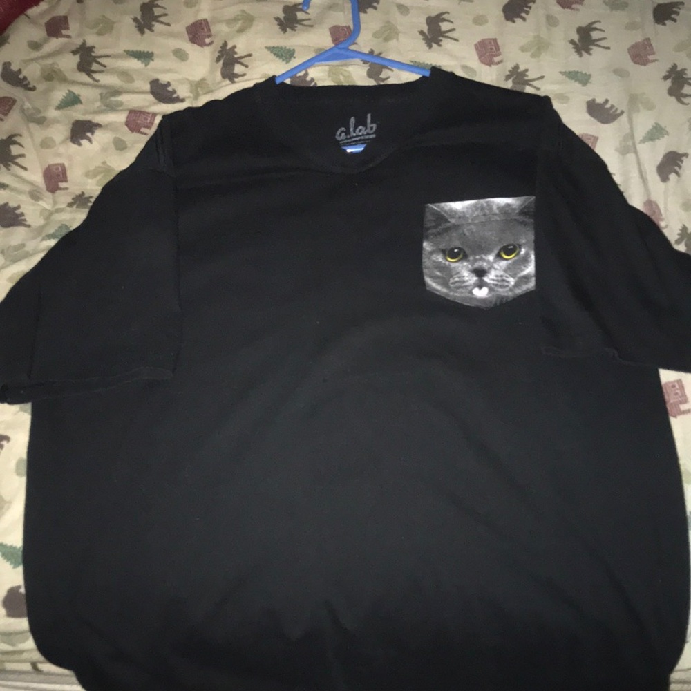 A-lab Pocket cat/ Black & white/ new